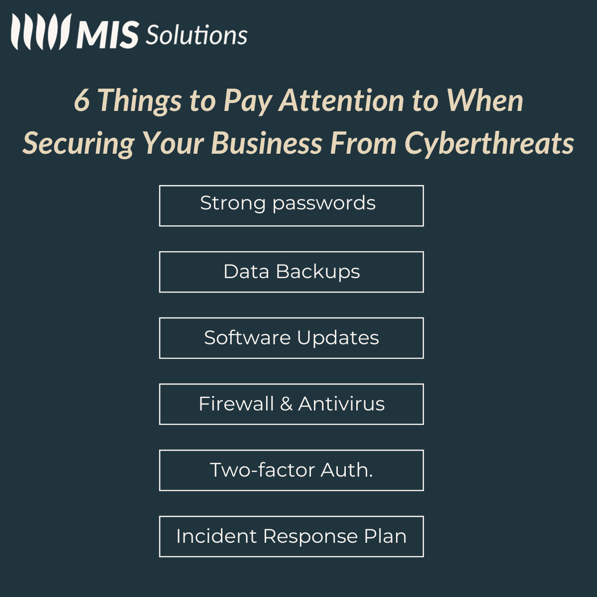 6 Things to Pay Attention to When Securing Your Business From Cyberthreats
