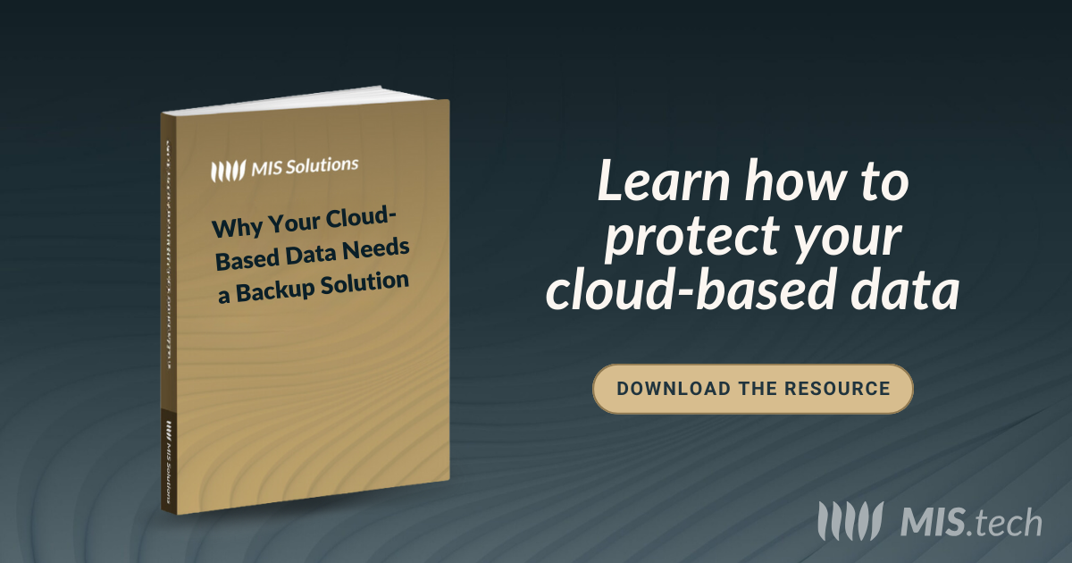 Why Cloud-Based Data Needs a Back Up Solution