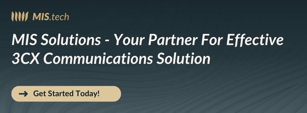 3cx sip large business with mis solutions