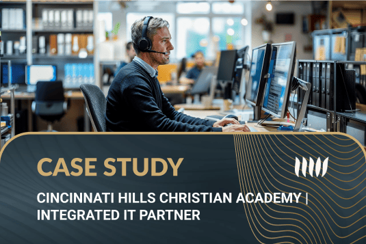 MIS Solutions IT support and services for Cincinnati Hills Christian Academy, education case study.